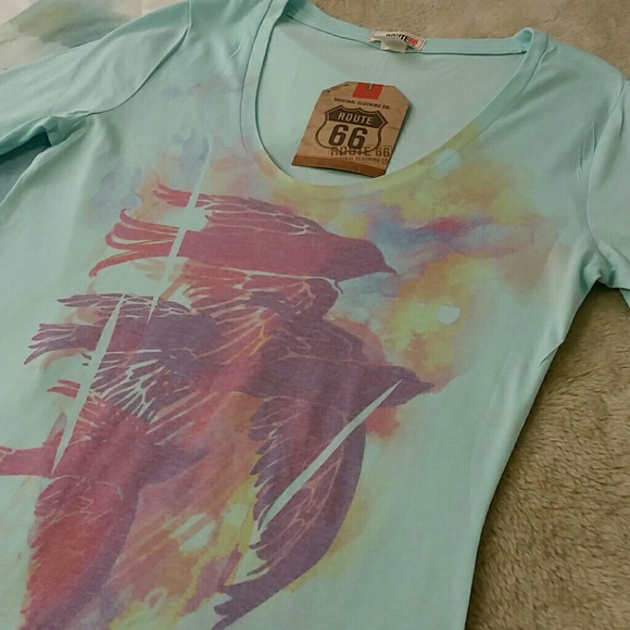 Route 66 Graphic tee-shirts 2-bundle - Picture 2 of 6